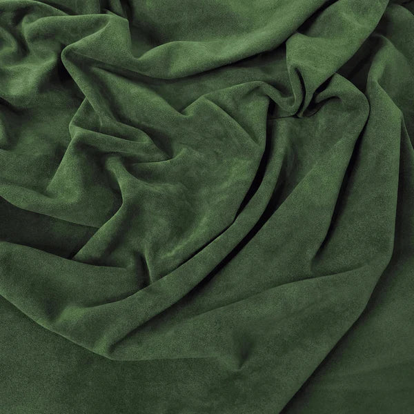Garage424 Alcantara Yeşil Süet Kumaş